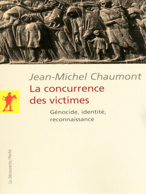 cover image of La concurrence des victimes